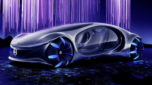 Mercedes Benz Vision Avtr Hd Art Print Poster