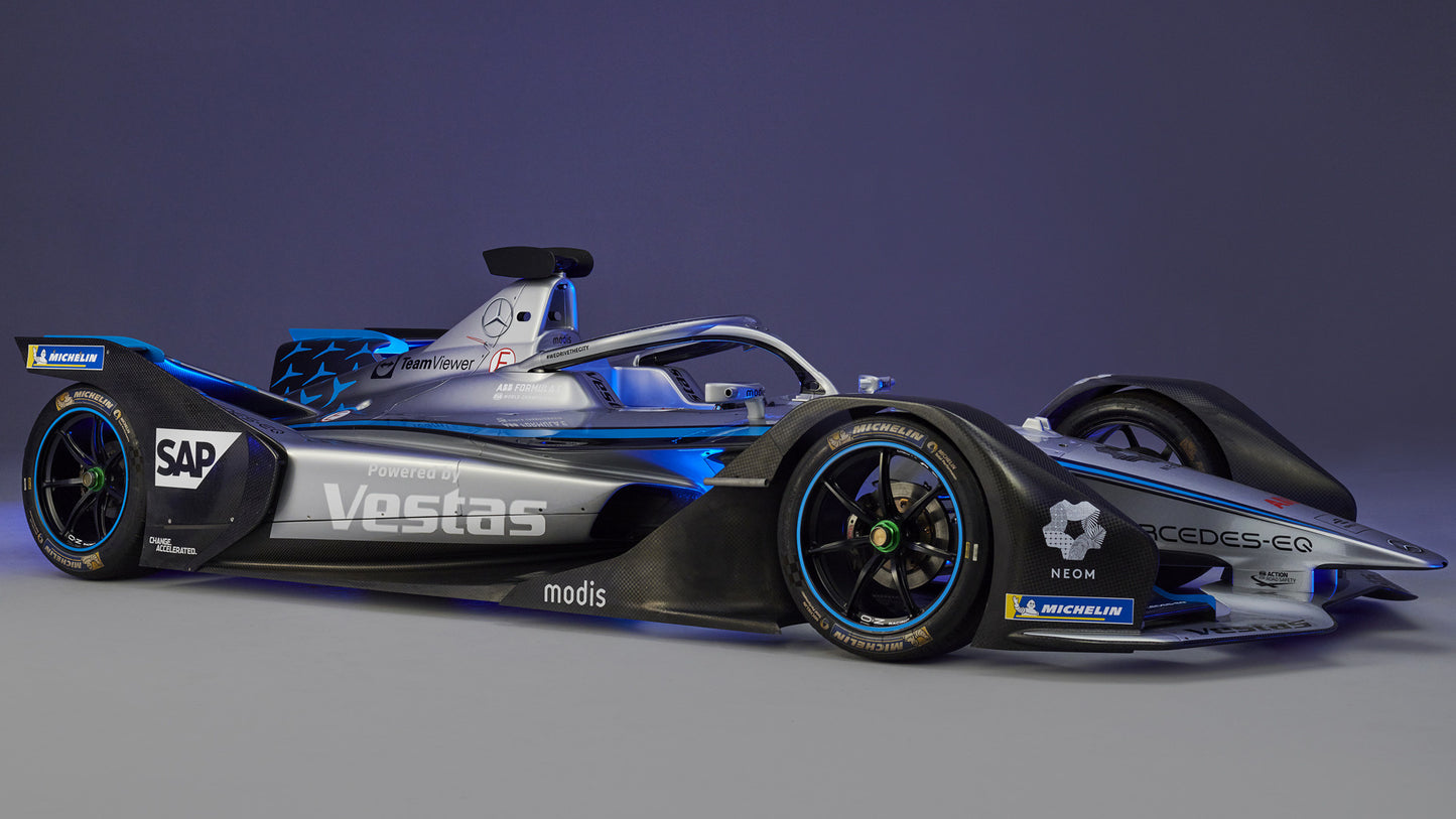 Mercedes Eq Silver Arrow Hd Art Magnet