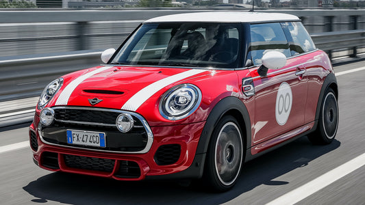 Mini John Cooper Works Challenge Edition Door Hd Art Keychain