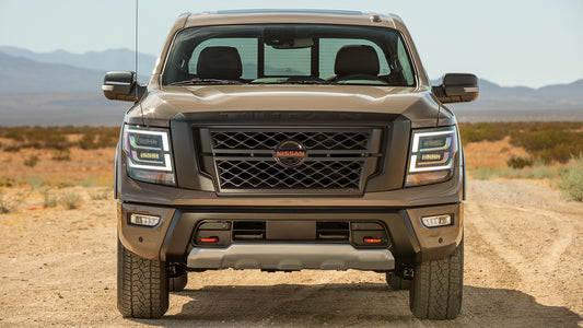 Nissan Titan Pro4X Crew Cab Hd Art Keychain