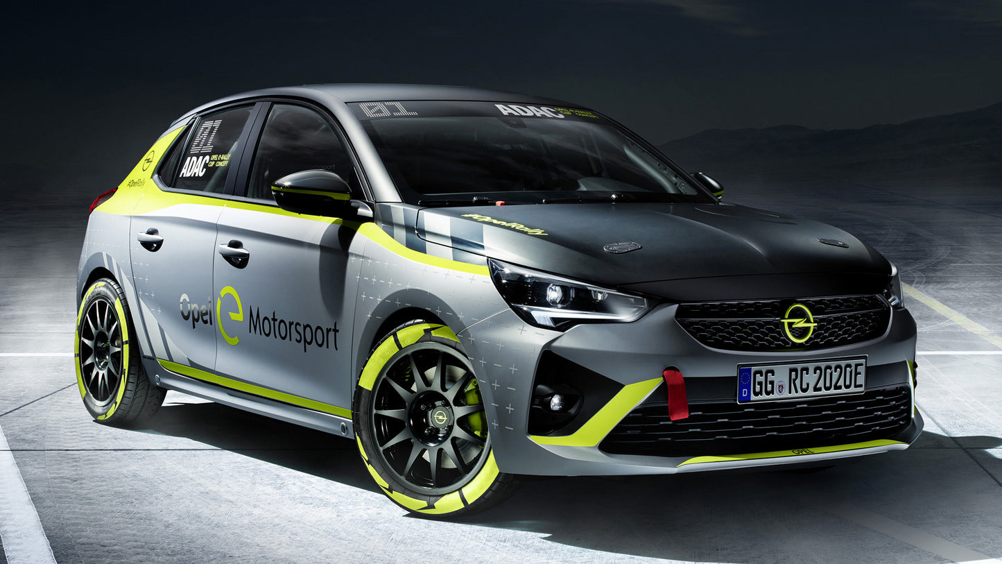 Opel Corsa E Rally Hd Art Keychain