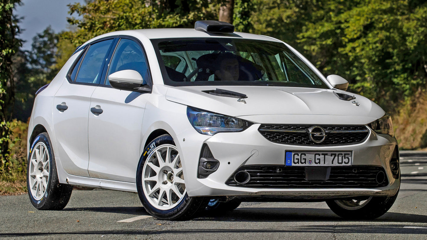 Opel Corsa Rally4 Hd Art Keychain