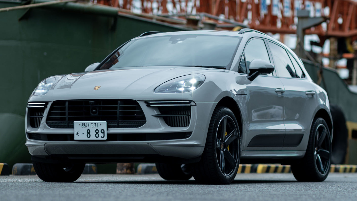 Porsche Macan Turbo Jp Hd Art Keychain