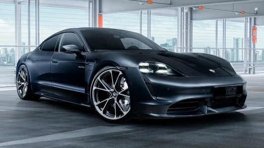 Porsche Taycan Turbo By Techart Hd Art Magnet