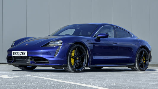 Porsche Taycan Turbo Uk Hd Art Magnet