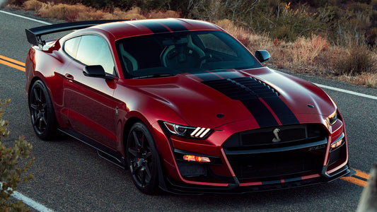 Shelby Gt500 Mustang Hd Art Keychain