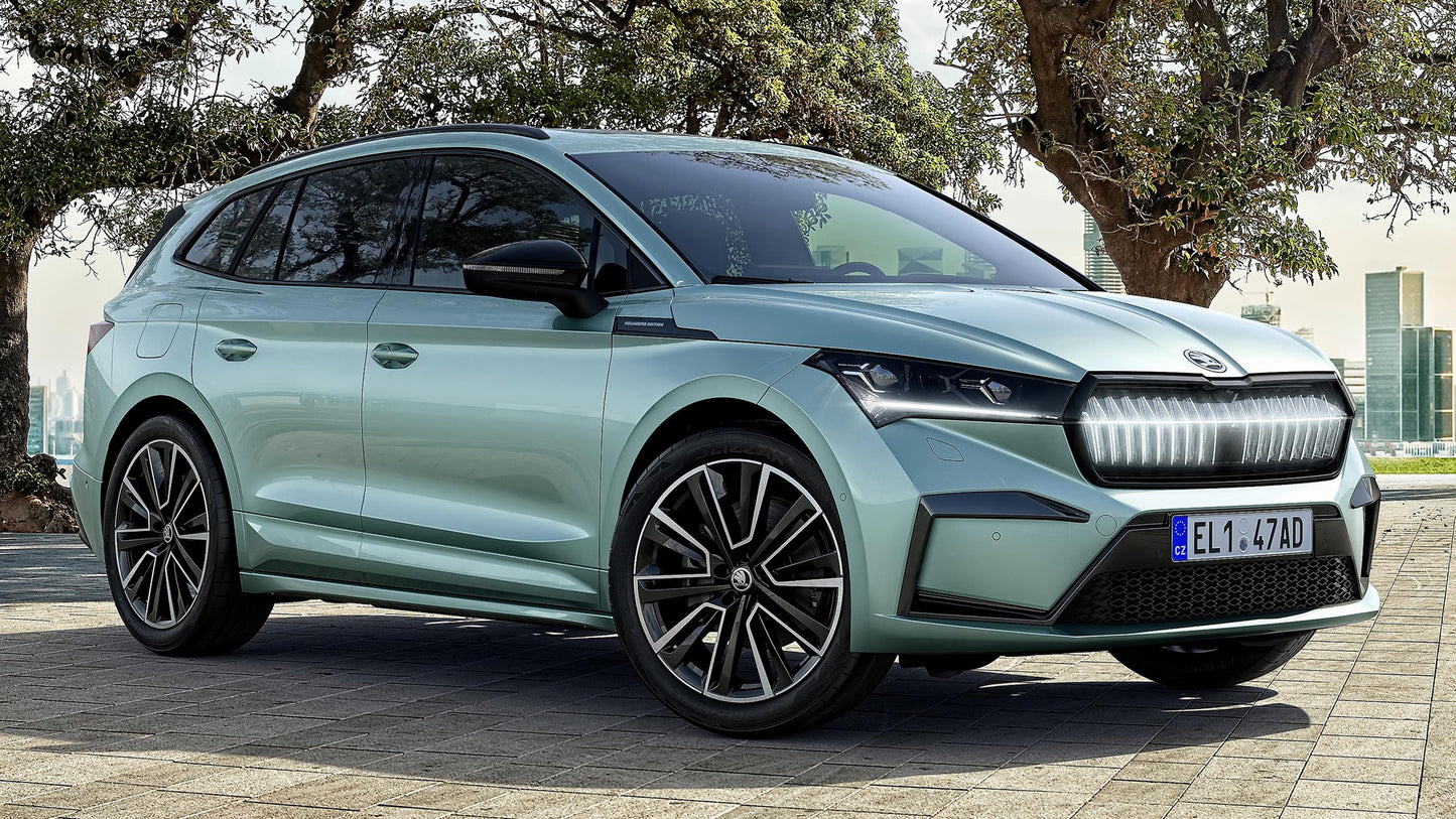 Skoda Enyaq Iv Founders Edition Hd Art Keychain