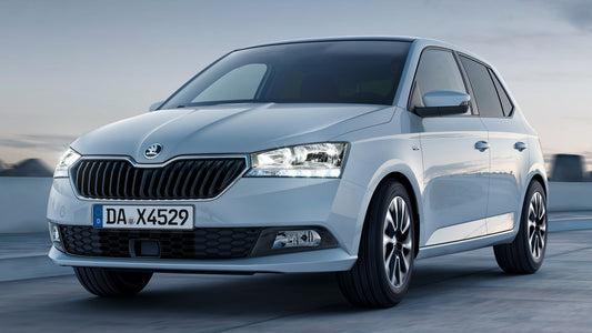 Skoda Fabia Drive Hd Art Keychain