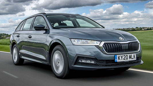 Skoda Octavia Estate Uk Hd Art Keychain