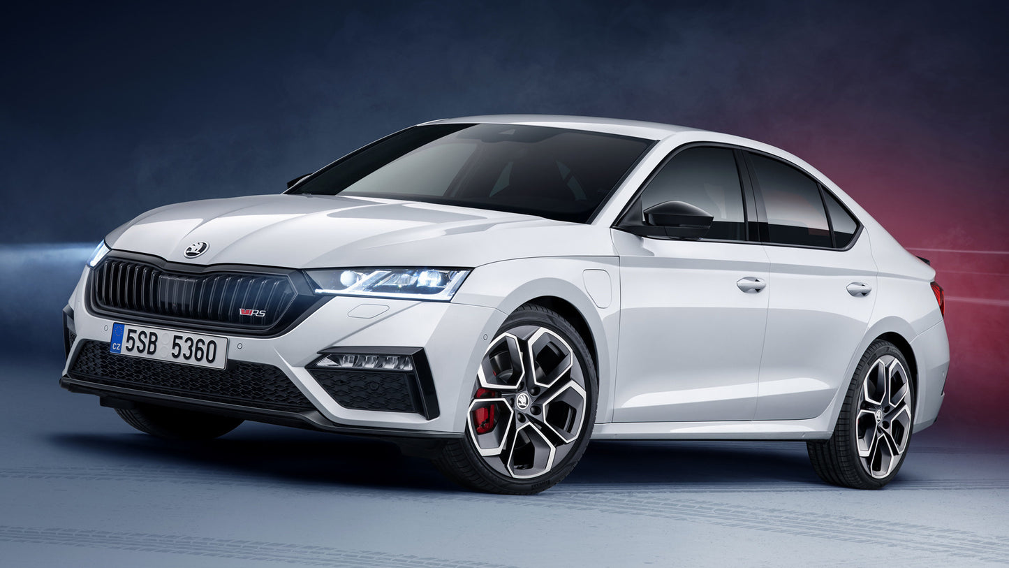 Skoda Octavia Rs Iv Hd Art Keychain