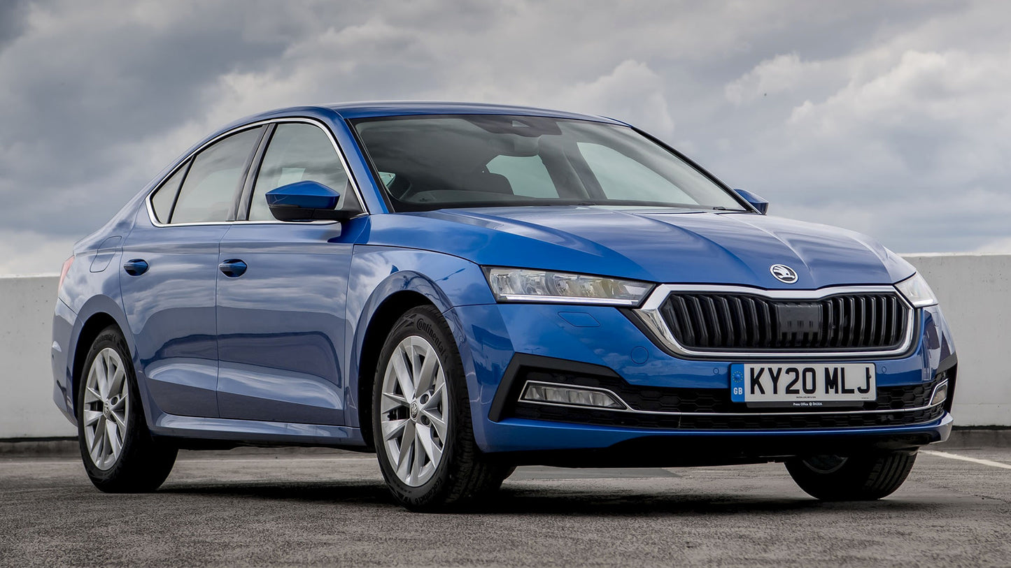 Skoda Octavia Uk Hd Art Keychain