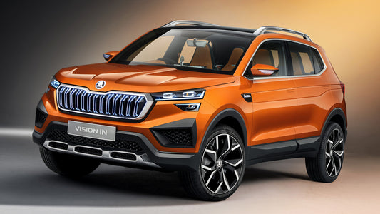 Skoda Vision In Hd Art Keychain