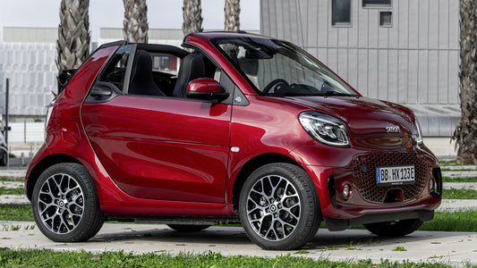 Smart Eq Fortwo Cabrio Hd Art Keychain