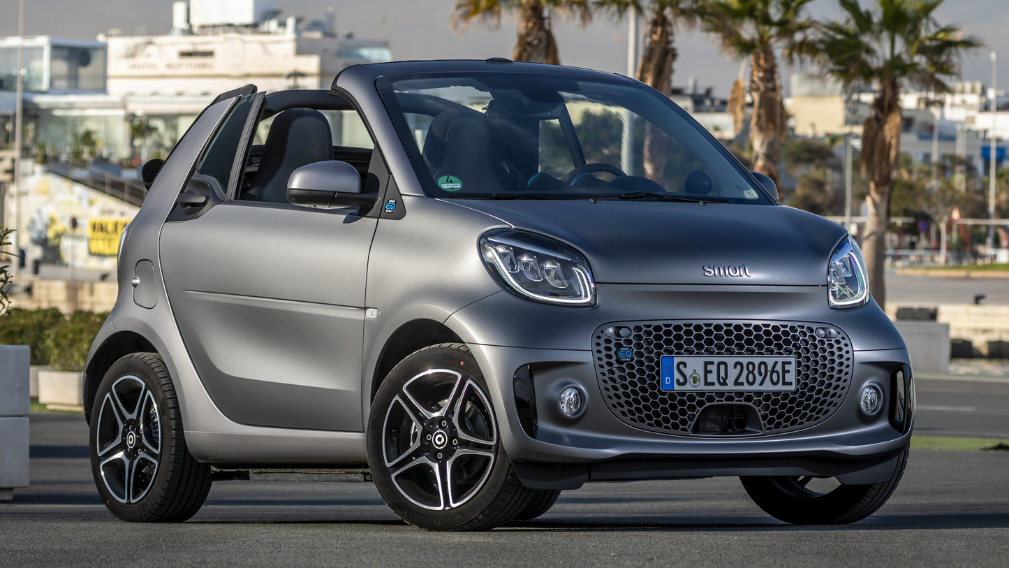 Smart Eq Fortwo Cabrio Hd Art Keychain
