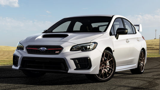 Subaru Wrx Sti Series White Us Hd Art Keychain
