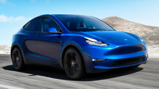 Tesla Model Y Hd Art Keychain
