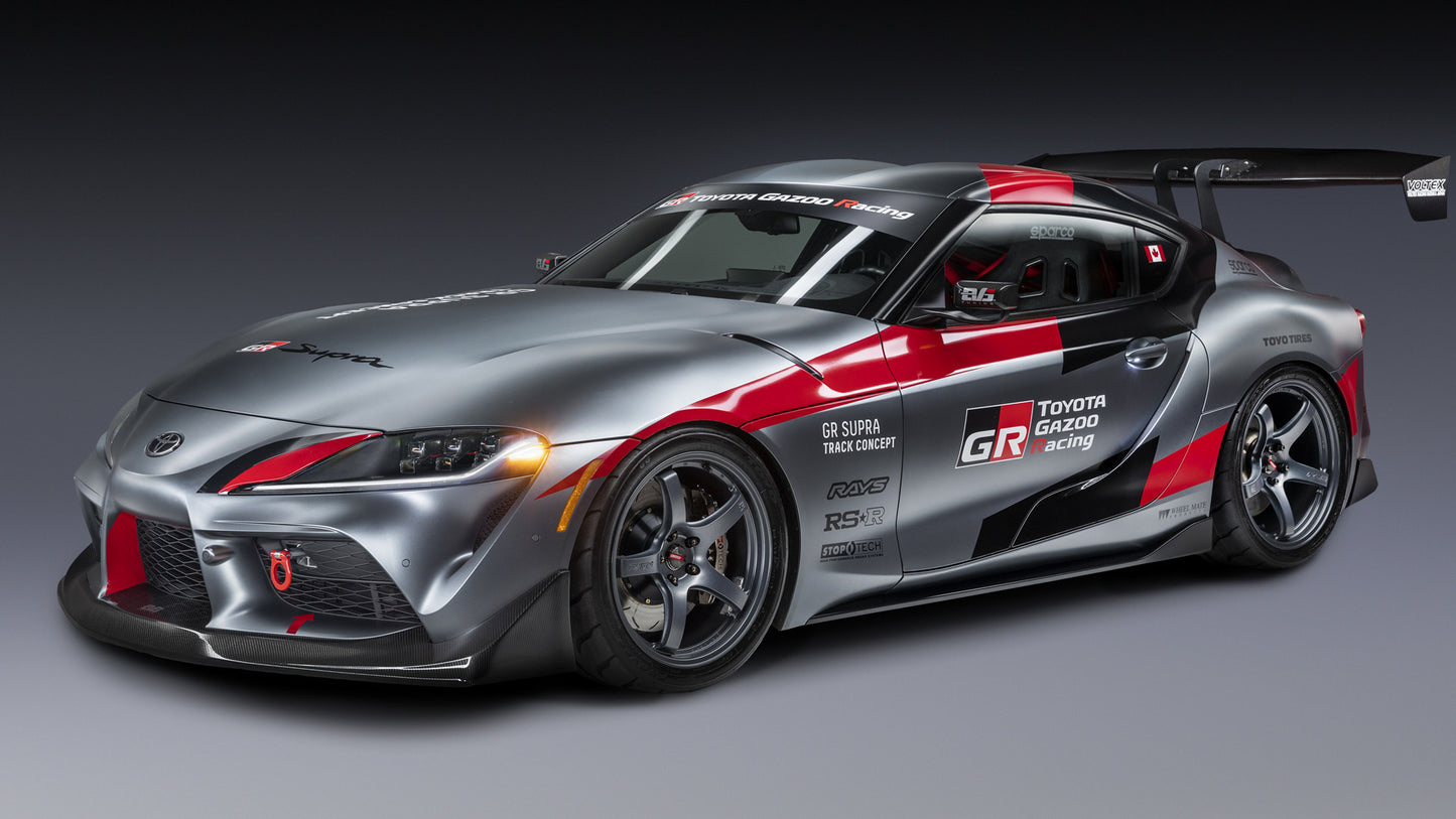 Toyota Gr Supra Track Concept Hd Art Keychain