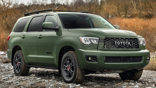 Toyota Sequoia Trd Pro Hd Art Keychain