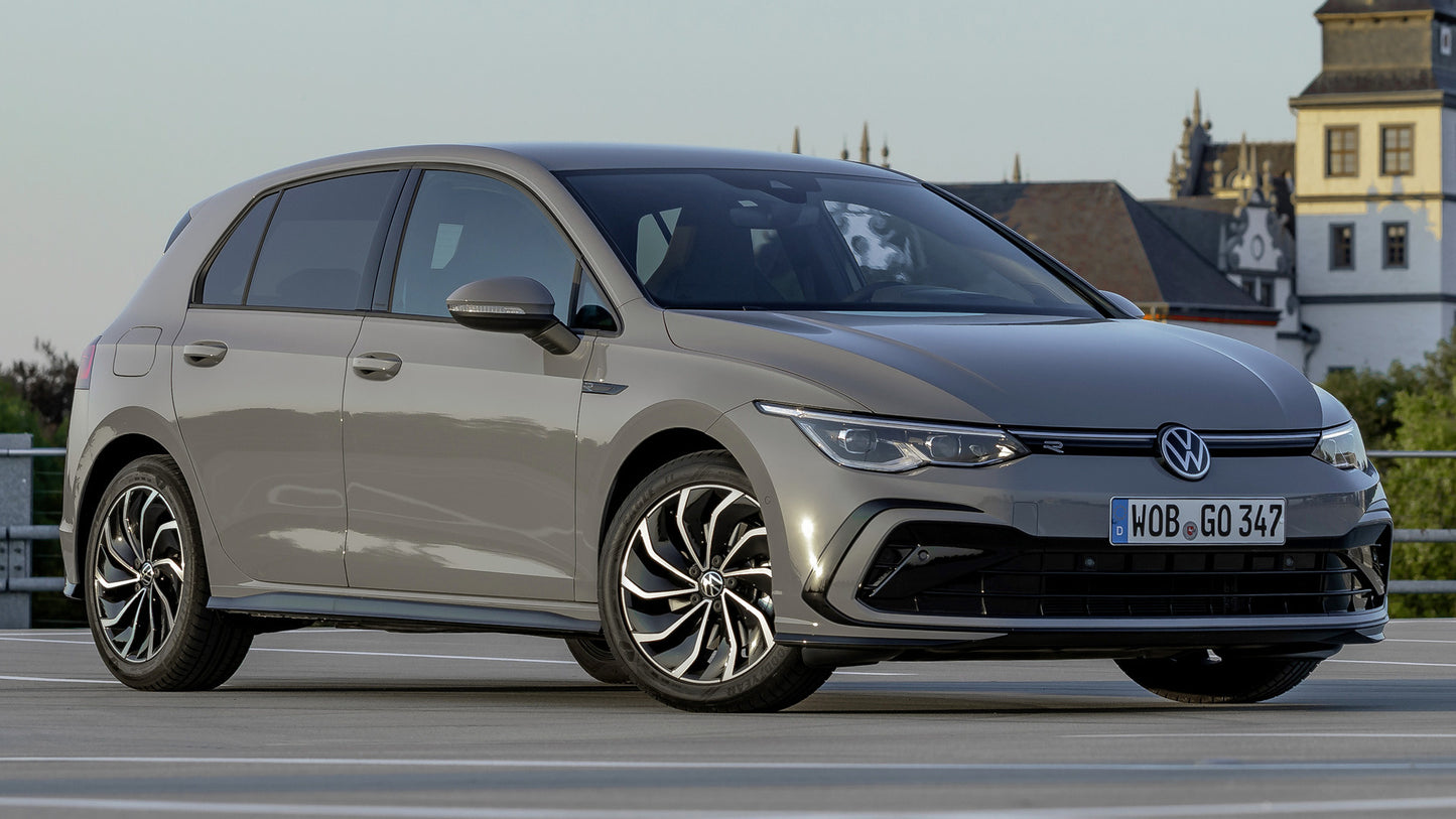 Volkswagen Golf Mild Hybrid R Line Hd Art Print Poster