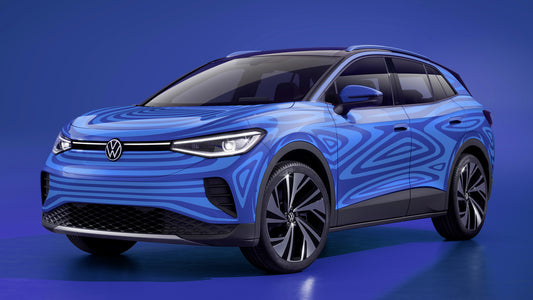 Volkswagen Id Prototype Hd Art Keychain