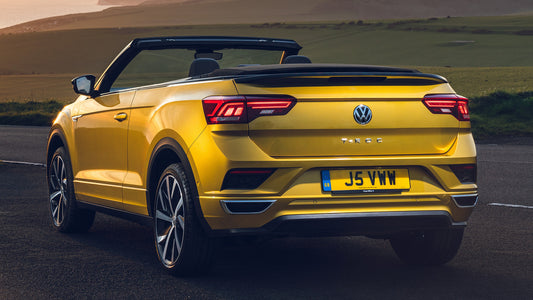 Volkswagen T Roc Cabriolet R Line Uk Hd Art Print Poster