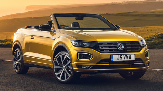 Volkswagen T Roc Cabriolet R Line Uk Hd Art Print Poster