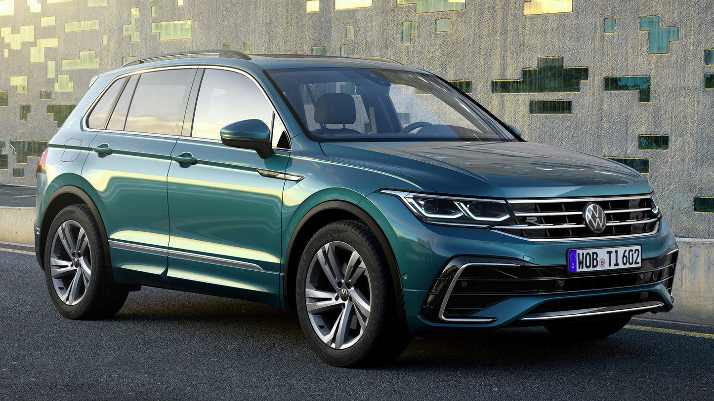Volkswagen Tiguan R Line Hd Art Keychain