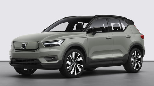 Volvo Xc40 Recharge Hd Art Keychain