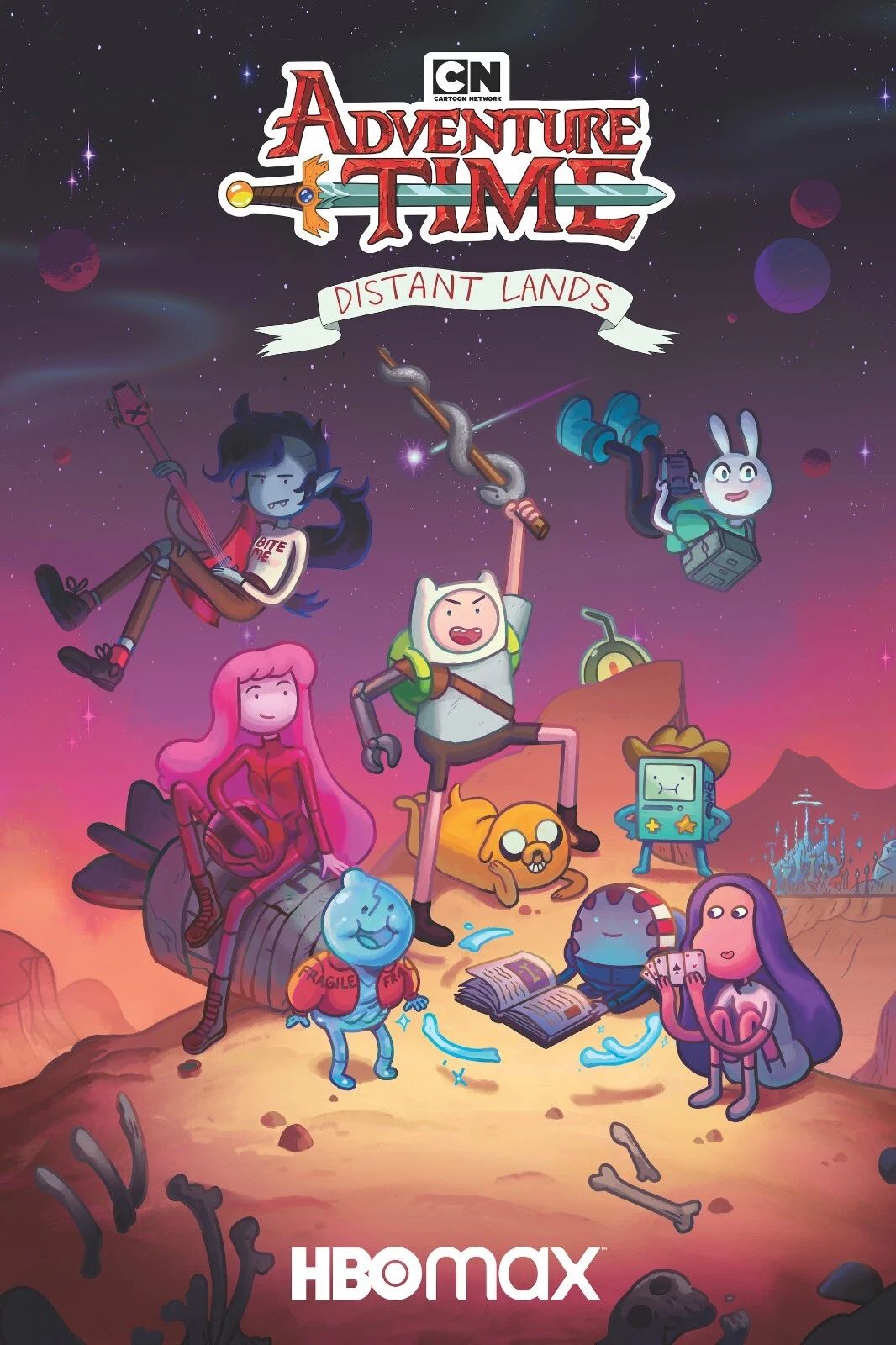 2020 Adventure Time Distant Lands Movie Magnet Finn Molto Larvo Simon