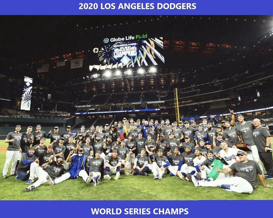 2020 Los Angeles Dodgers Team Magnet Baseball Picture La World Champs Mlb