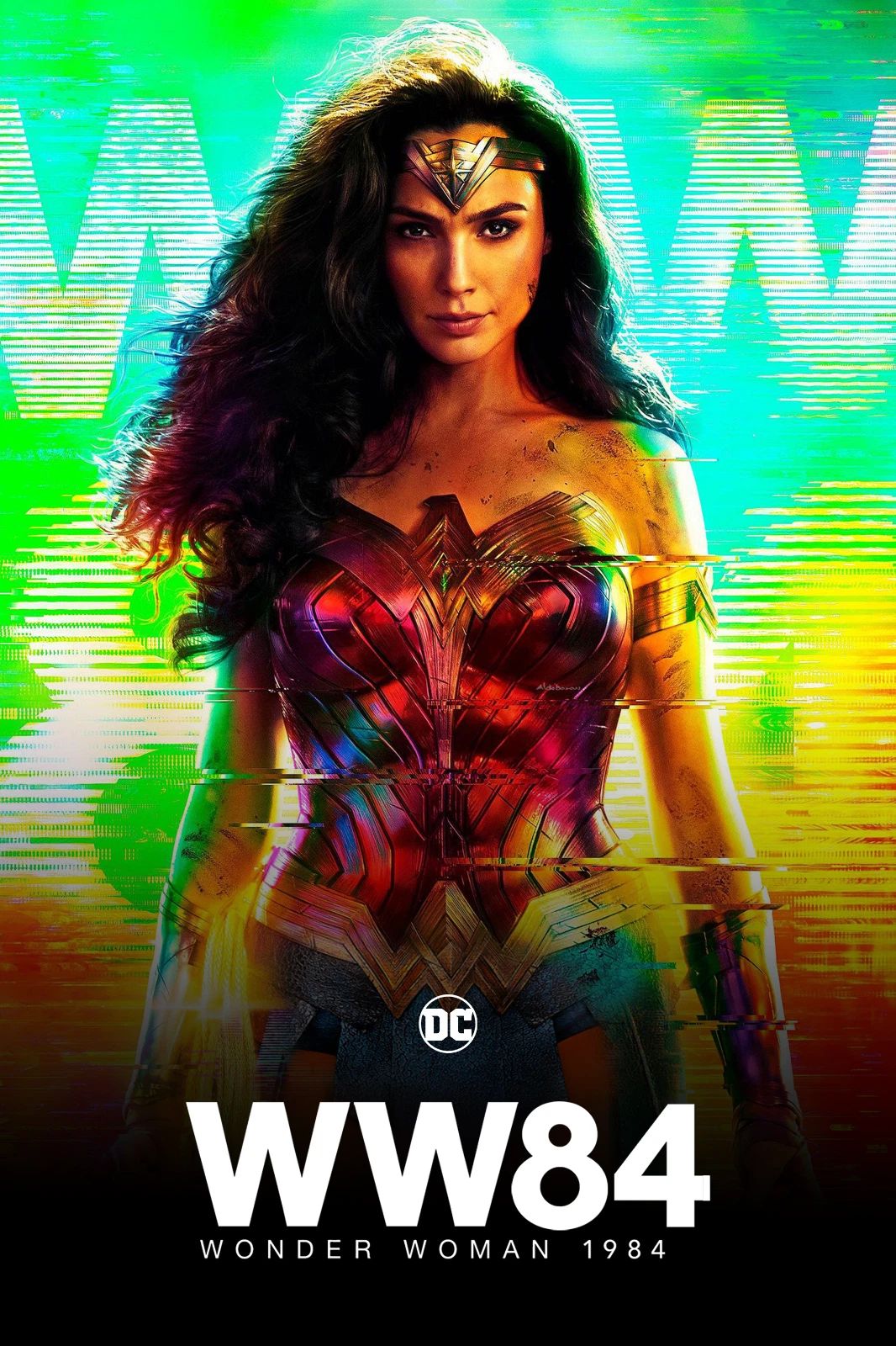 2020 Wonder Woman 1984 Movie Poster Print Gal Gadot Justice League Dc