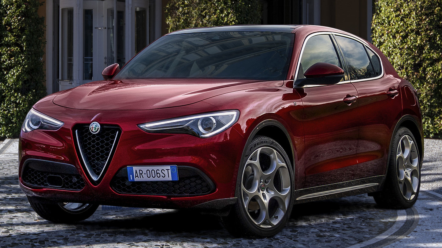 Alfa Romeo Stelvio 6C Villa Deste Hd Art Keychain