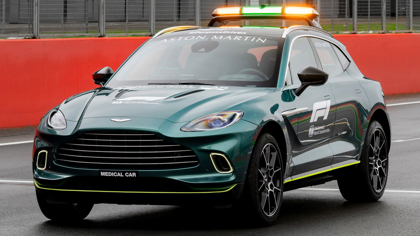 Aston Martin Dbx F1 Medical Car Hd Art Jigsaw Puzzle