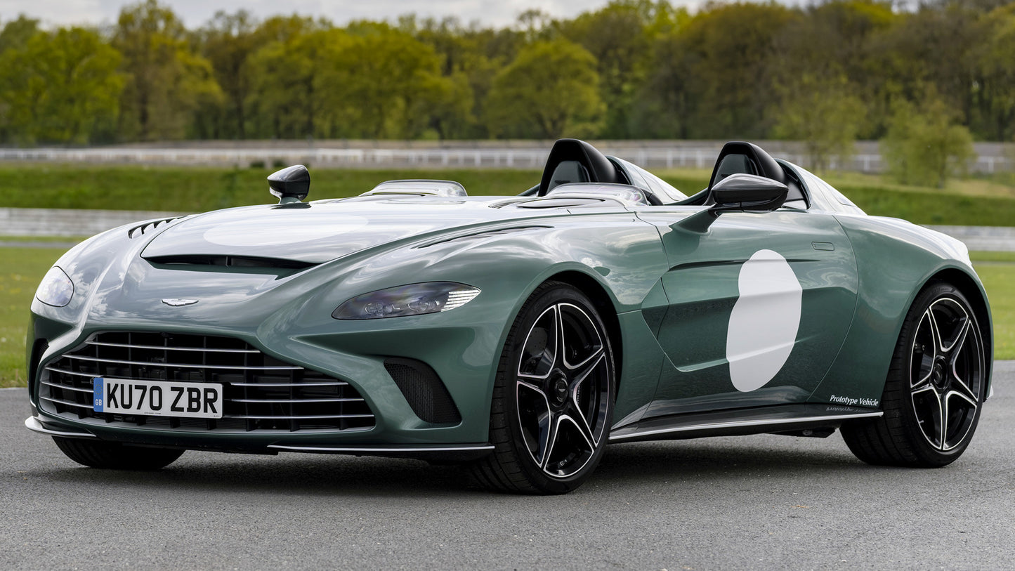 Aston Martin V12 Speedster Dbr1 Spec Hd Art Keychain