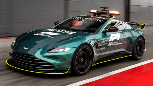 Aston Martin Vantage F1 Safety Car Hd Art Keychain