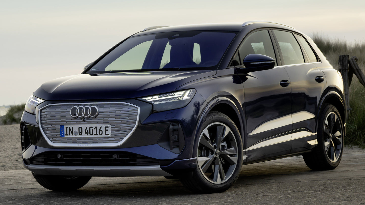 Audi Q4 E Tron Hd Art Keychain