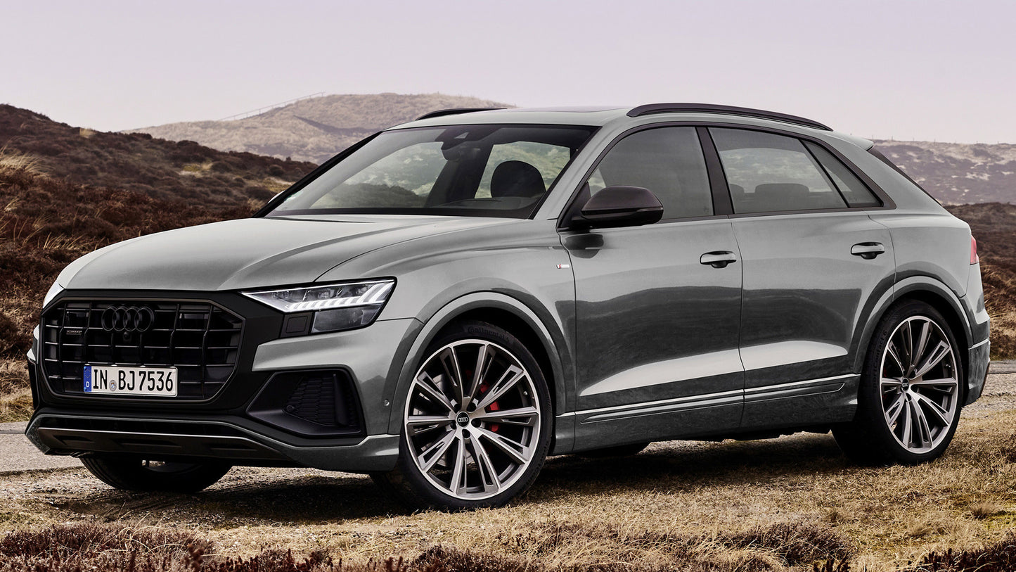 Audi Q8 Competition Plus Hd Art Keychain