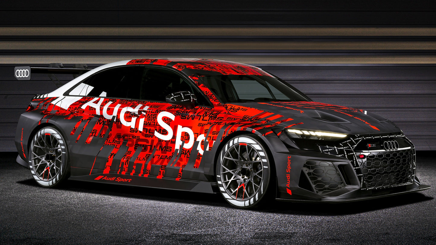 Audi Rs Lms Hd Art Keychain