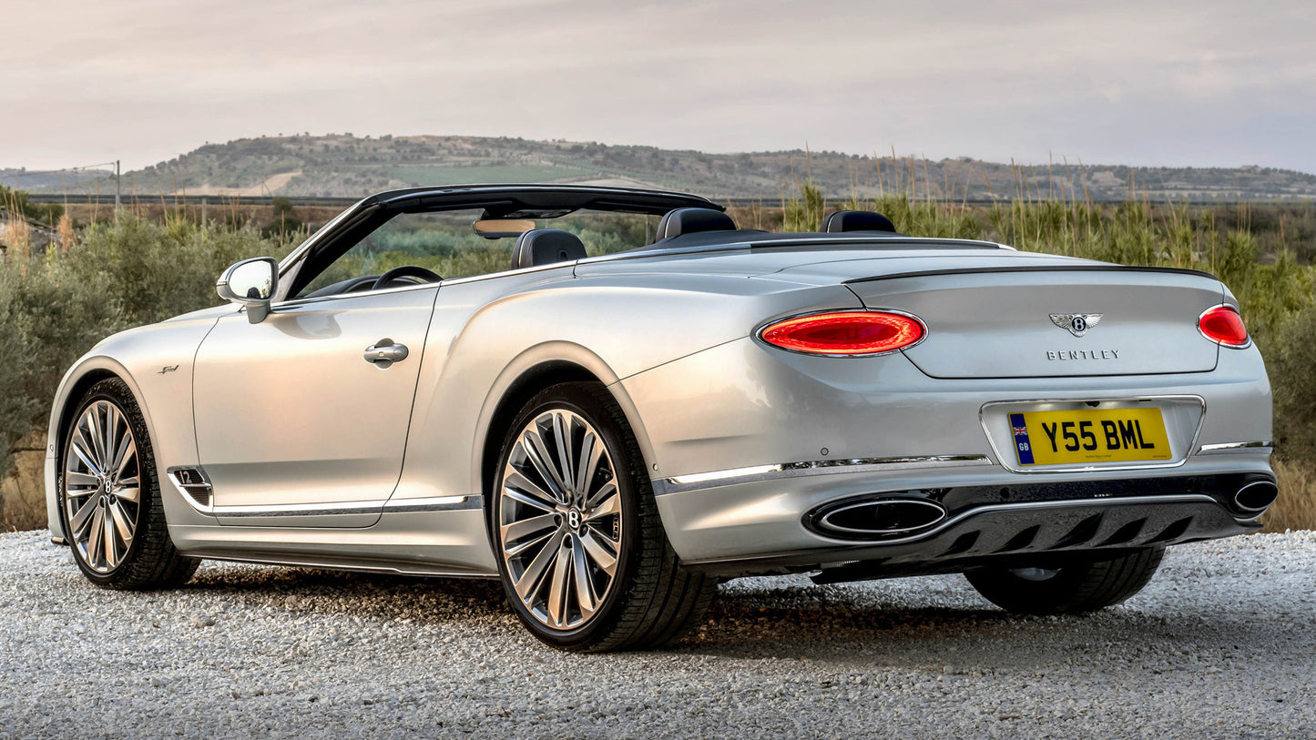 Bentley Continental Gt Speed Convertible Hd Art Keychain