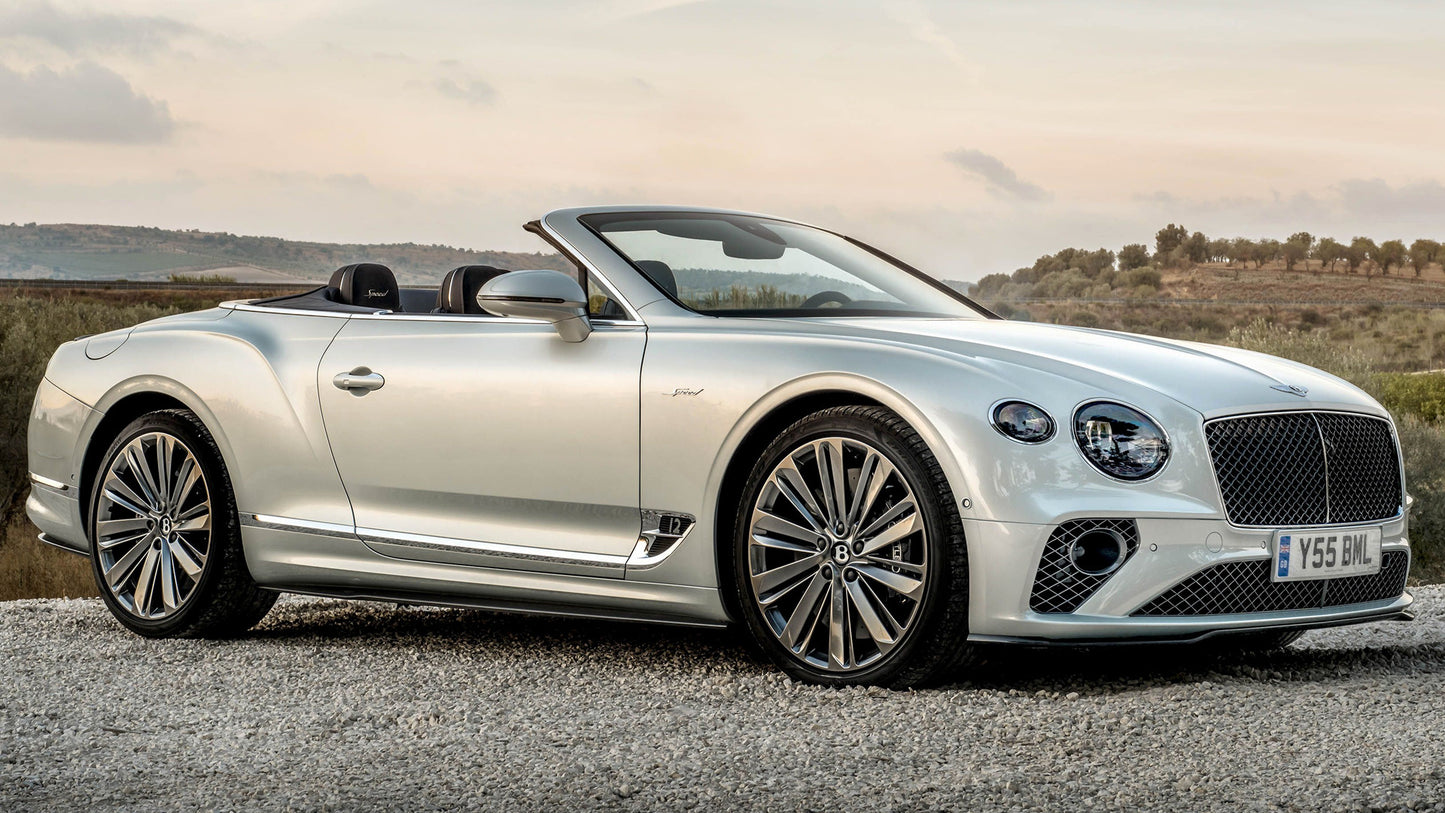 Bentley Continental Gt Speed Convertible Hd Art Keychain