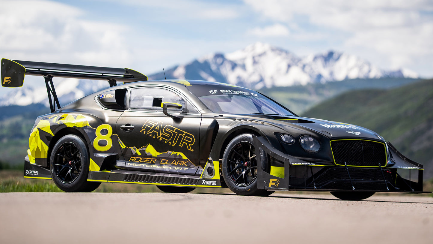 Bentley Continental Gt3 Pikes Peak Hd Art Keychain