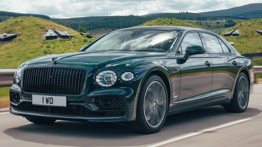 Bentley Flying Spur Hybrid Hd Art Keychain