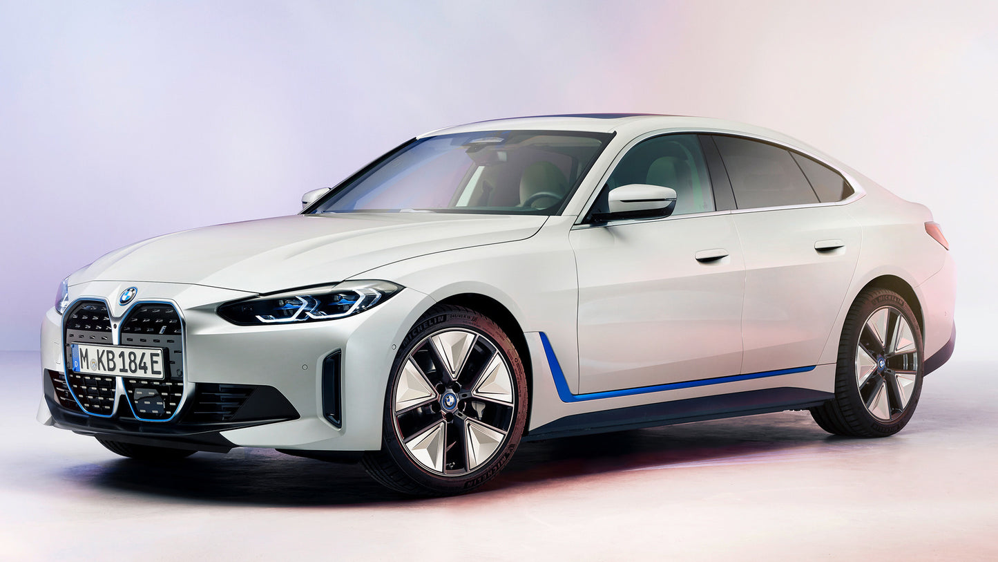 Bmw I4 Hd Art Keychain