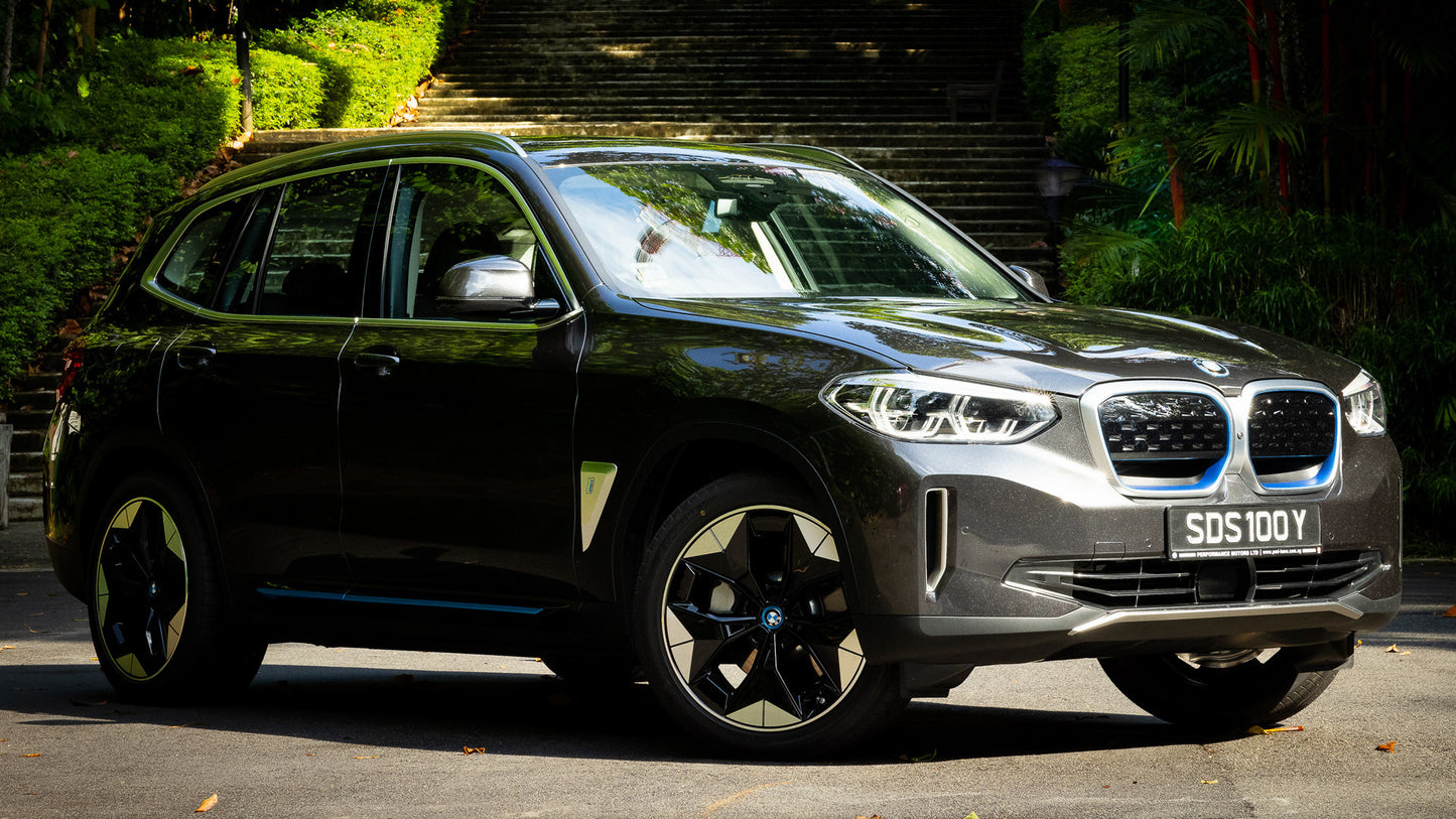 Bmw Ix3 Lwb Sg Hd Art Keychain