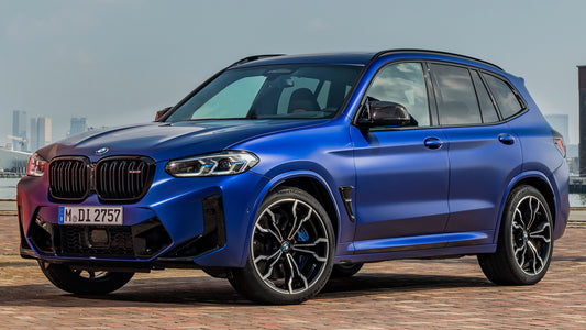 Bmw X3 M Competition Hd Art Keychain