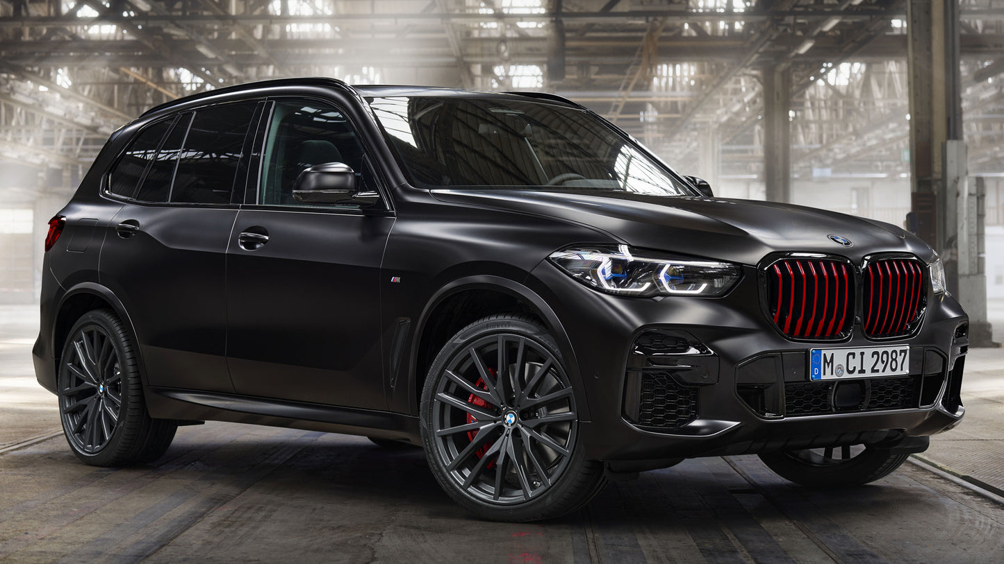 Bmw X5 M50I Black Vermilion Edition Hd Art Keychain
