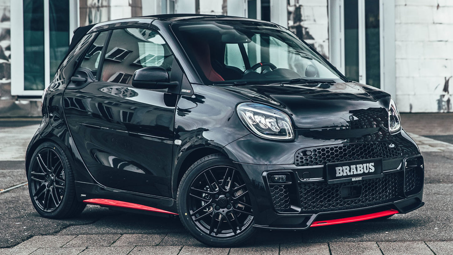 Brabus 92R Based On Fortwo Cabrio Hd Art Keychain