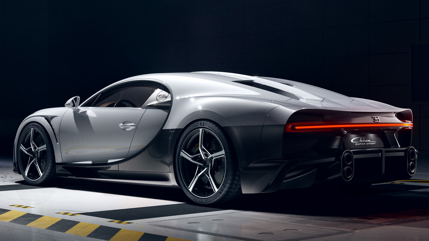 Bugatti Chiron Super Sport Hd Art Keychain