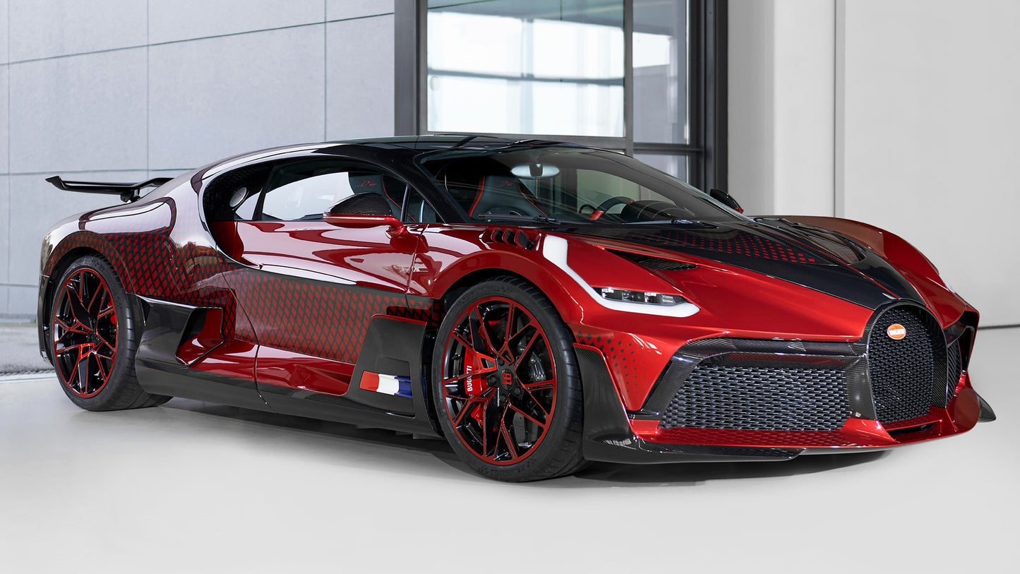 Bugatti Divo Lady Bug Hd Art Keychain
