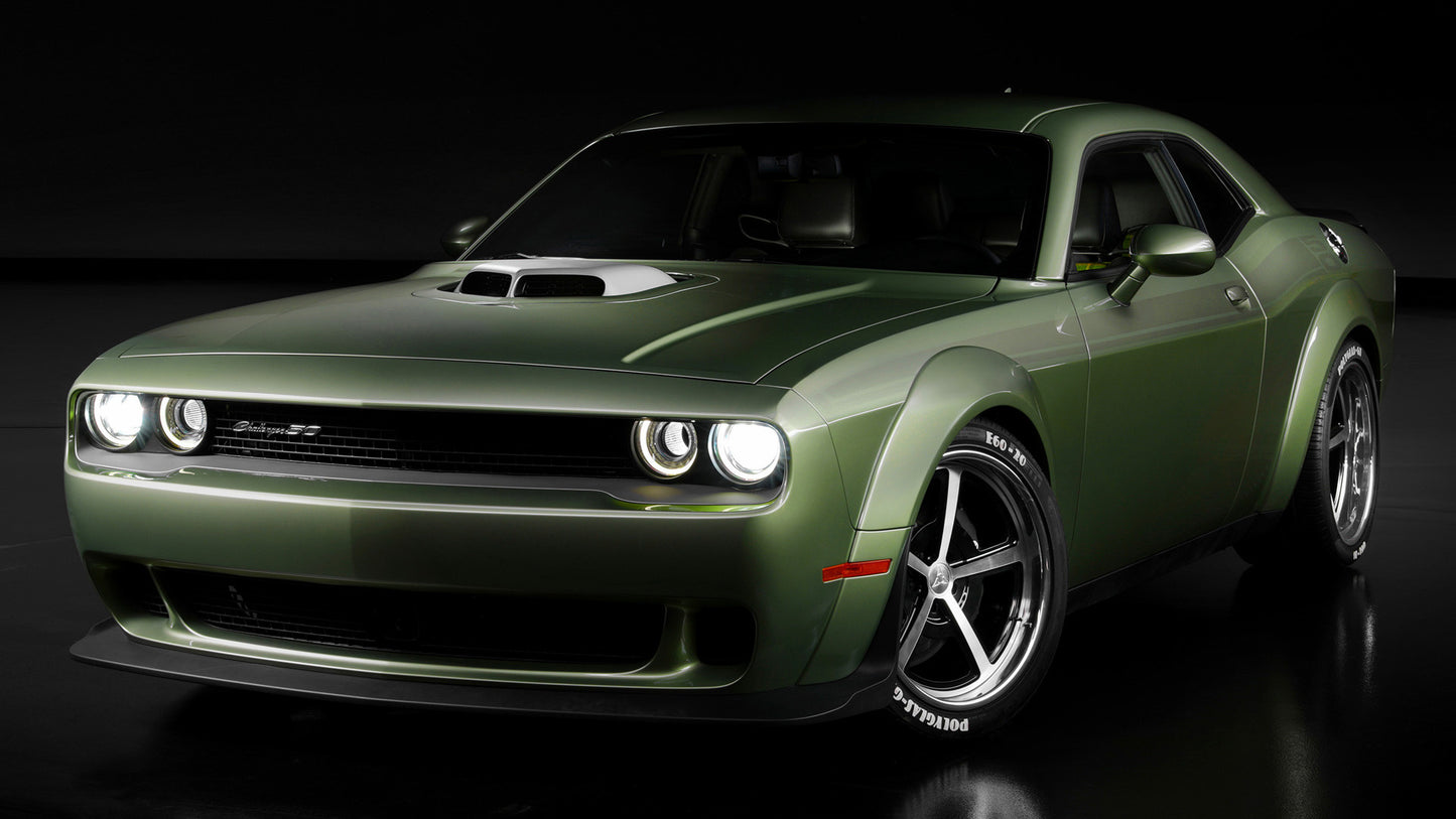 Dodge Challenger Holy Guacamole Concept Hd Art Keychain
